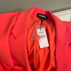 NWT Orange Pant Suit